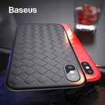Luxury Grid Pattern Case For iPhone X